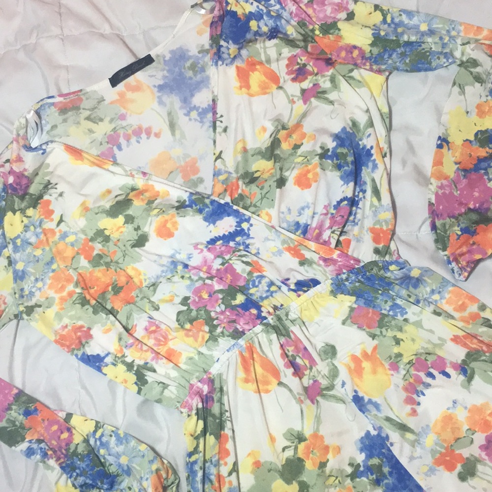FLORAL ROMPER
